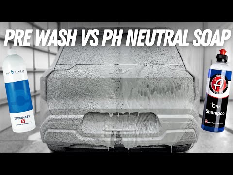 When You Should Us A Pre-Wash Snow Foam vs. pH Neutral Shampoo - The Key To A Safer Cleaner Wash!