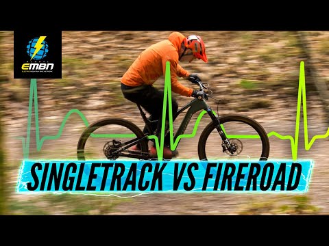 Can You Get Fit While Having Fun On An E Bike? | EMTB Singletrack Vs Fire Road Climb
