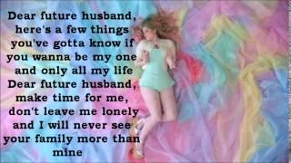 Dear Future Husband Meghan Trainor Cifra Club