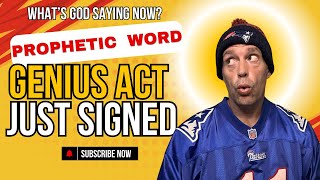 The Genius Act Just Passed — Here’s What God Showed Me Prophetically