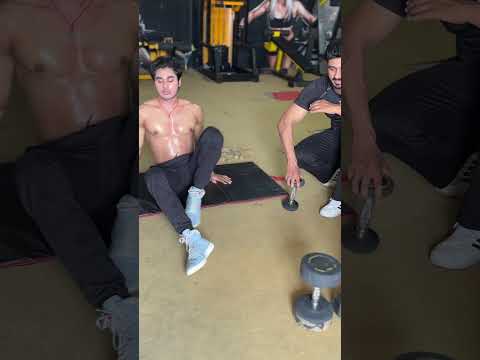 Full core workout with dumbell #gym #bodybuilding #fitness #workout
