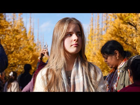 Take a picture of beautiful Russian lady in Tokyo 美しいロシア女性を撮らせて頂きました📷