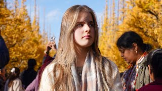 Take a picture of beautiful Russian lady in Tokyo 美しいロシア女性を撮らせて頂きました📷