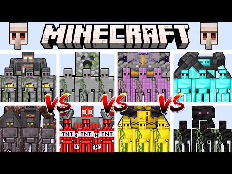 MINECRAFT MOB BATTLE CHAMPIONSHIP | Episode 4 (Golem Army)