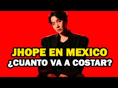 TODO LO QUE DEBES DE SABER DE LA LLEGADA DE JHOPE A MEXICO ¿CAUNTO VA A COSTAR? | #chismekoreano