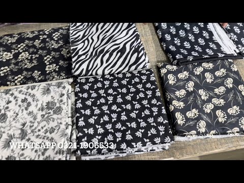 Original Balck & White Muharram Collection 3pc Just 2050