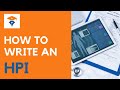 Understanding and Writing an HPI