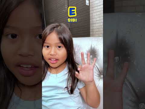 Belajar Bahasa Isyarat - Sibi Alphabet A to Z