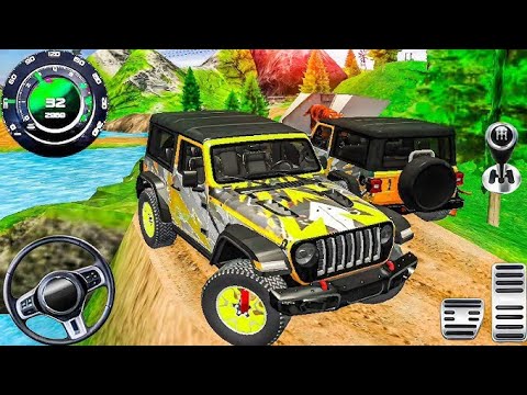 4x4 Jeep Impossible Racing Tracks 3D - Offroad Mud Truck Driving Simulator 2025 - Android GamePlay