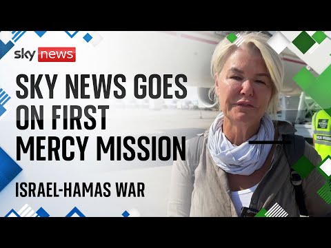 First mercy mission to rescue wounded women and children from Gaza | Israel-Hamas war