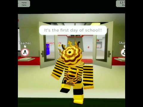 That one first day of school nightmare we all have || SUBSCRIBE #roblox #shorts #viral #trend #rblx