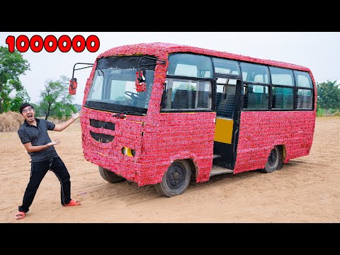 10,00,000 MIrchi Patakha on Bus🔥 | मिर्ची पटाखों ने किया खेल, क्या बस पायेगी झेल?