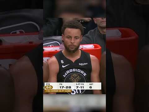 Steph drops 50 in the Warriors 8th straight road loss video clip
