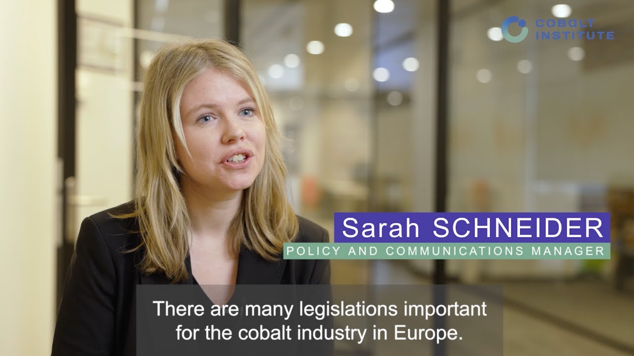 #CobaltInsights: What Does EU Legislation Mean for Cobalt? | Sarah Schneider