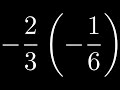 Multiplying and Simplifying Fractions