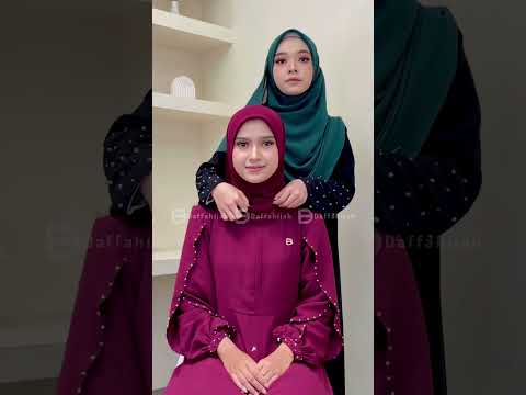 Spesial Tutorial hijab Draperry ala malay Untuk pengantin