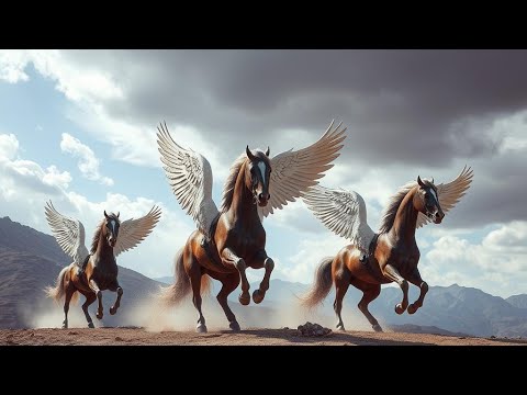 ¿Y si los caballos pudieran volarCaballos alados un nuevo mundo