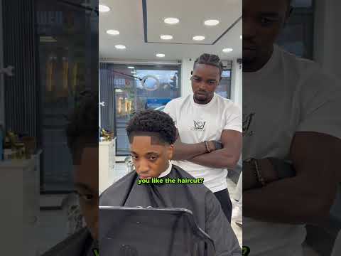 He was too scared to tell me he didn’t like the haircut…