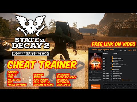 state of decay trainer pc state of decay trainer pc