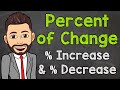 Calculating Percent Change: Increase and Decrease