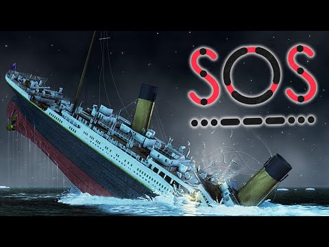 SOS from the TITANIC! Morse Code (CW) Log from 1912