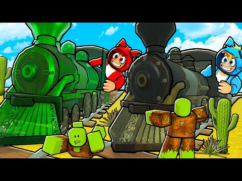 ZDOBYLIŚMY NOWE POCIĄGI W ROBLOX DEAD RAILS!