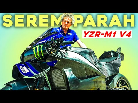 YAMAHA V4 BIKIN GEGER ‼️ FABIO LANGSUNG KENCANG ??🔥…MESIN LEBIH HALUS !!!