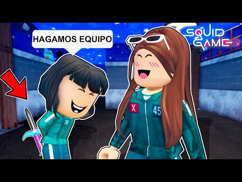 NUNCA CONFIES en NADIE en EL JUEGO DEL CALAMAR 3 en ROBLOX