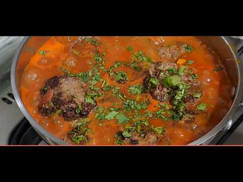 Como preparar unas ricas tortitas de carne en salsa roja *RECETAS CASERAS*