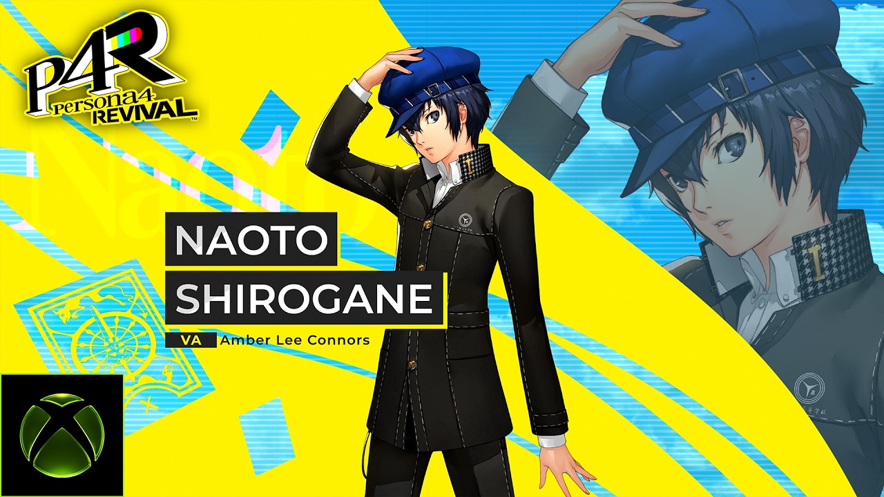 Tráiler de Persona 4 Revival: Amber Lee Connors será la voz de Naoto Shirogane en el doblaje inglés