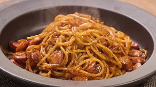 大人のナポリタン。たどり着いたのはあの隠し味