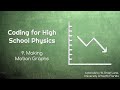 Motion in Multiple Dimensions Concepts