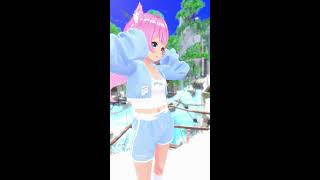 深夜のVRChat散歩撮影📸まったり雑談  10分運動🧘‍♀️ #shorts