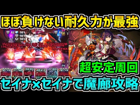 セイナループ×炭治郎で魔廊の支配者楽々攻略！実質50万HPがヤバすぎたｗｗ【パズドラ】