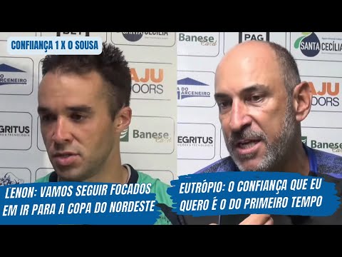 CONFIANÇA 1 X 0 SOUSA - REAGINDO ÀS COLETIVAS DE LENON E EUTRÓPIO | PRÉ COPA DO NORDESTE
