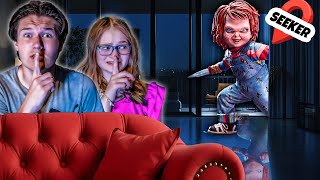 EXTREME HIDE AND SEEK with CHUCKY at 3AM!