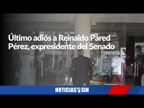 EN VIVO Último adiós a Reinaldo Pared Pérez