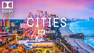 CITY LIGHTS OF THE WORLD ✨ | 8K HDR 60FPS Discover Stunning Urban Gems