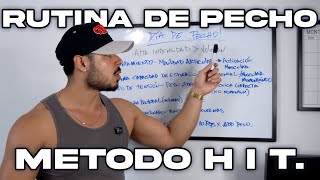 Rutina de pecho metodo Hit - alta intensidad .