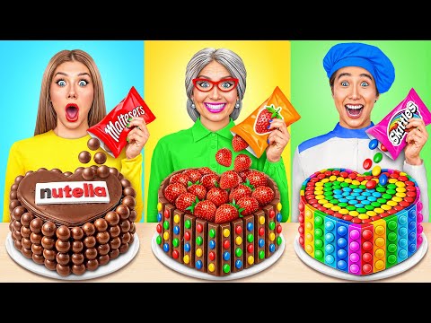 मैं बनाम दादी कुकिंग चैलेंज | पागल चुनौती Multi DO Challenge