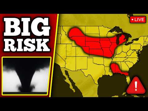 🔴 BREAKING TORNADO WARNING IN WISCONSIN - Tornadoes Possible - With LIVE Storm Chasers...