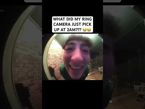 WHAT DID MY RING CAMERA PICK UP AT 2AM?? 😱😱 | monthly meme