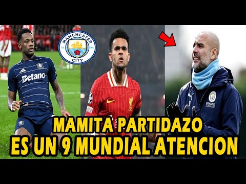 BRUTAL GOL Y  GUARDIOLA SE RINDE A JHON DURAN¡ ASTON VILLA VS MANCHESTER CITY