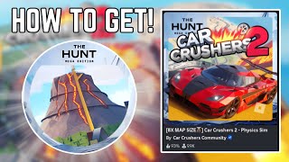 [EVENT] How to get Token Badge in Car Crushers 2! | The Hunt: Mega Edition