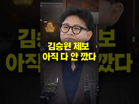 제보 <strong>남아</strong> 있냐는 질문에 한동훈은?          #한동훈 #김승원 #법무부장관