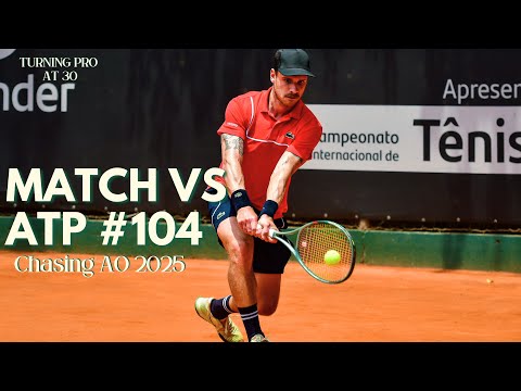 Facing The Highest Ranked Opponent (#104) In My Entire Tennis Career - Do I Have A Shot?