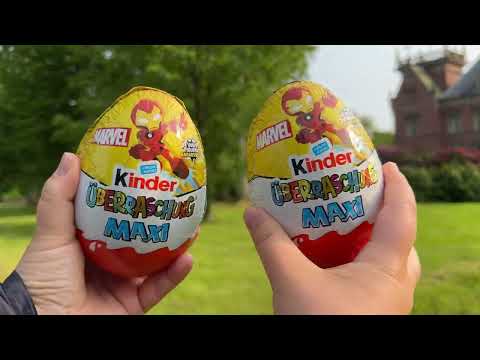 Opening kinder surprise eggs chocolate 2025