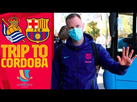 TRIP TO CÓRDOBA AHEAD OF SPANISH SUPER CUP! 🛫