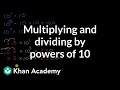 Multiplying and Dividing by Powers of 10
