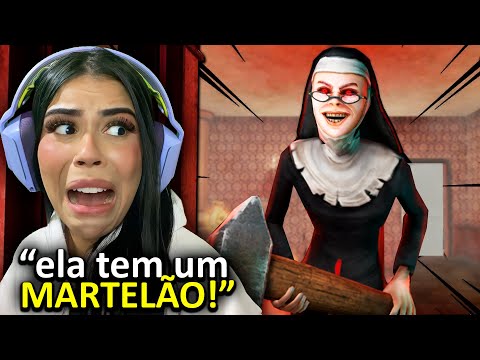 MINHA PRIMEIRA VEZ JOGANDO EVIL NUN A FREIRA!!